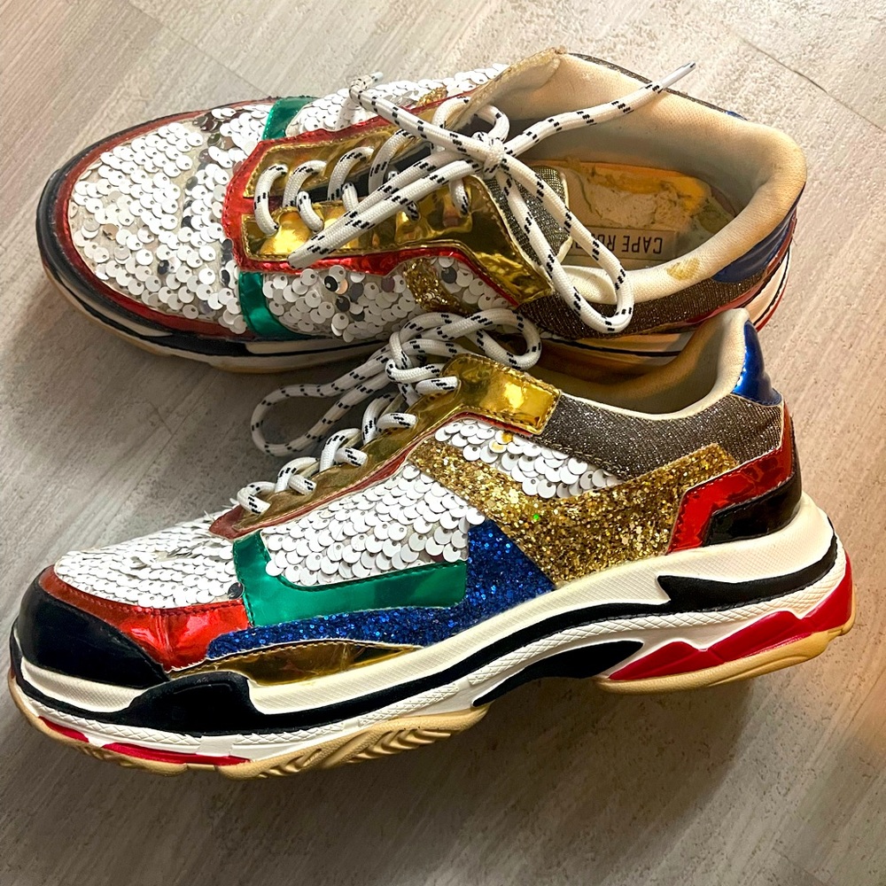 Cape Robbin Sequin Sneakers